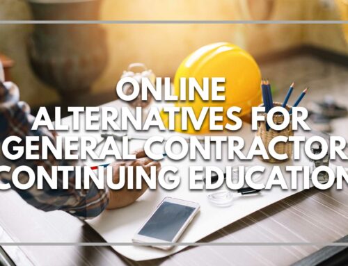 Online Alternatives Offered for North Carolina General Contractor Continuing Education Requirements